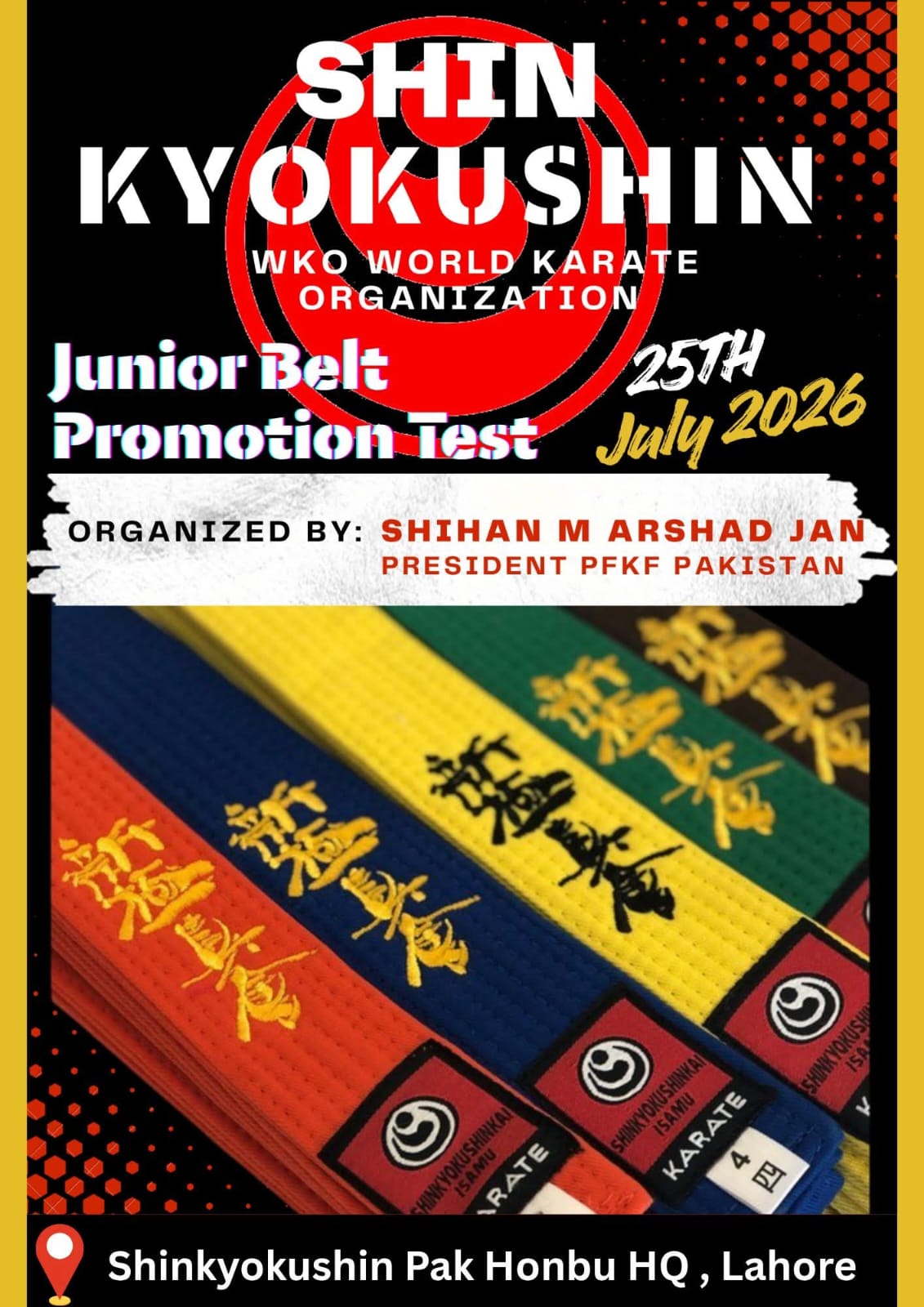 Junior Belt Test